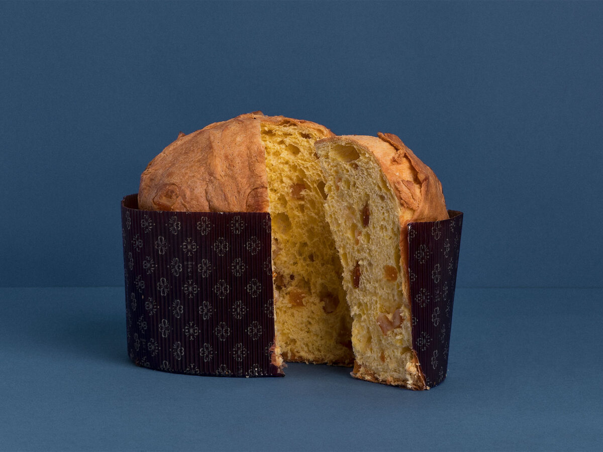 Panettone artigianale con arancia