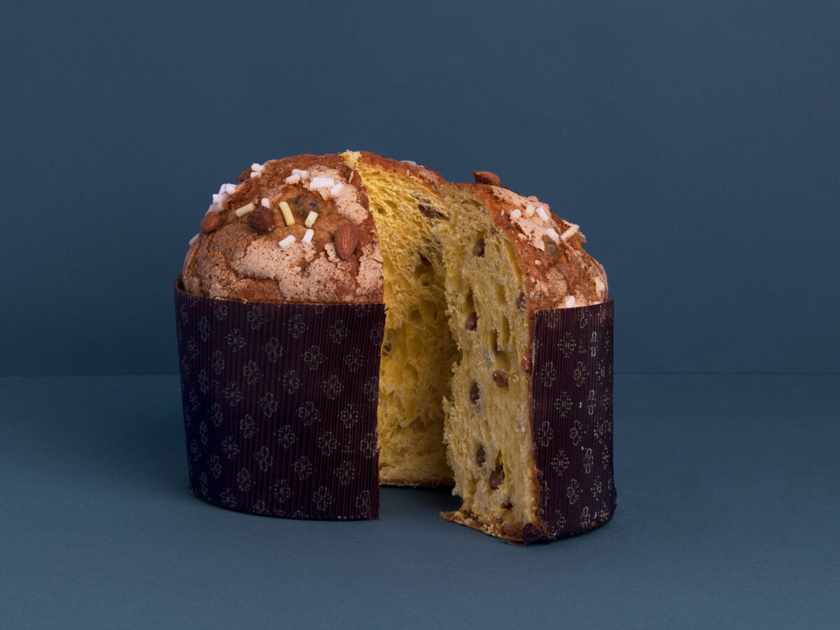 Panettone artigianale con uvette